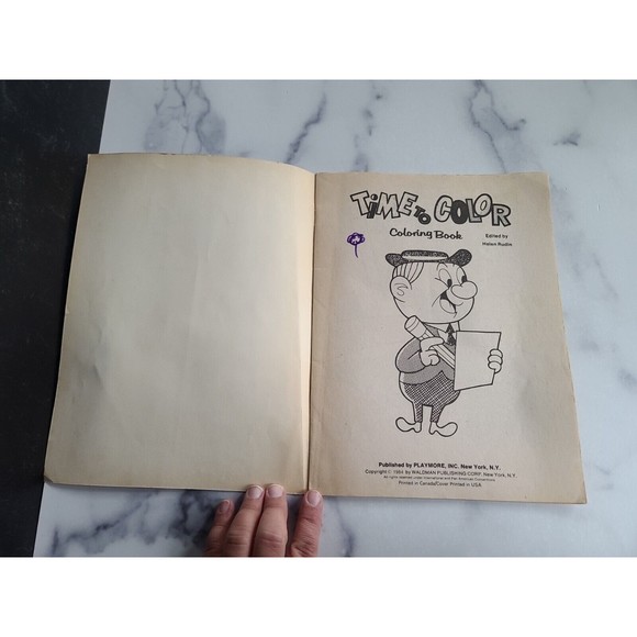 Time To Color Coloring Book - Picture 2 of 10